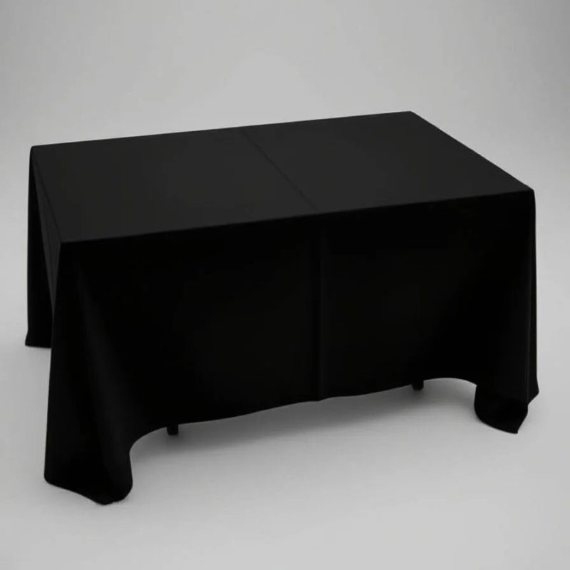 Скатерть черная 3*2,25 м черная